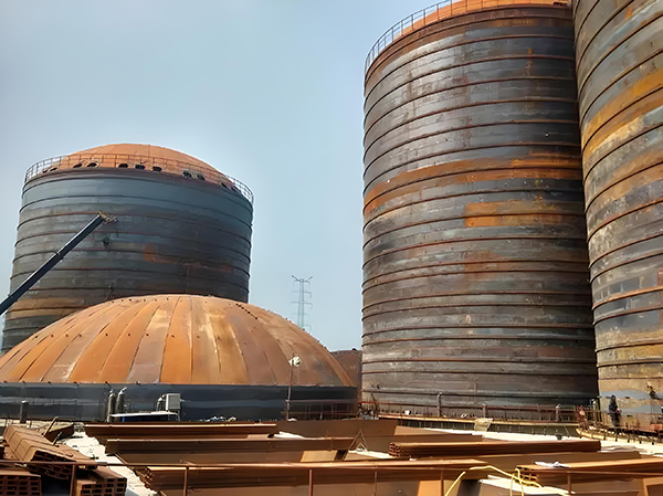 抚远焦粉钢板仓